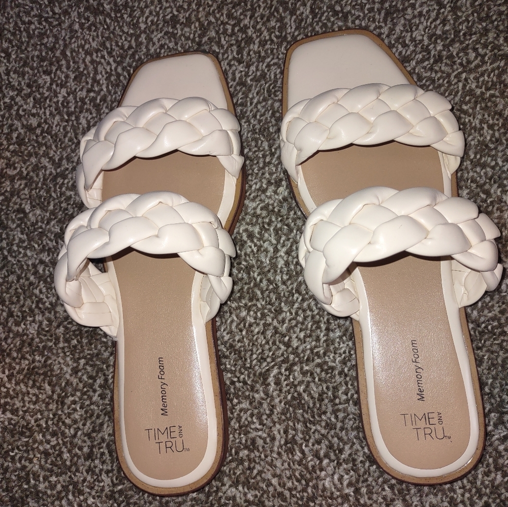 White Sandals